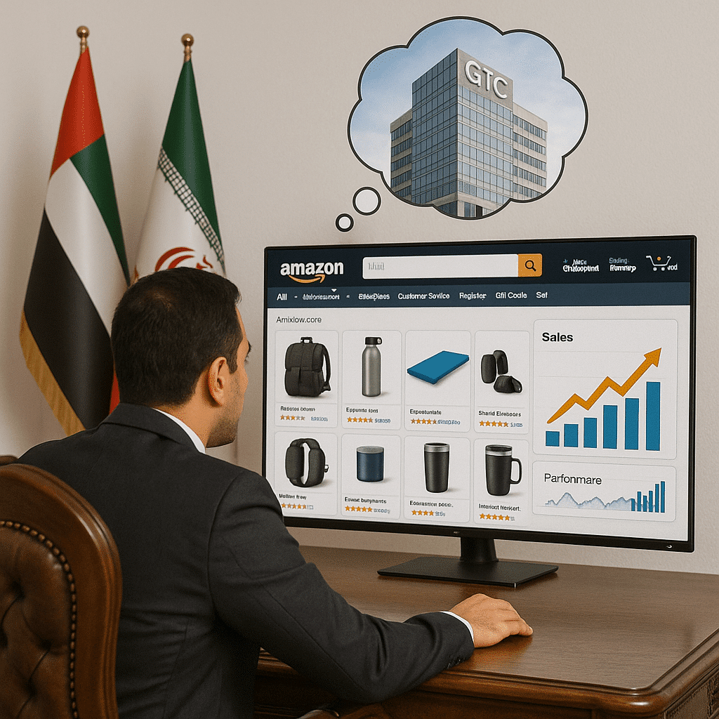 فروش محصول در آمازون